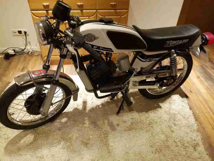 Zündapp xf17 Super Bj.84 Oldtimer Ks50 Motor Water cooled 5Gang mit 10Ps 284 517