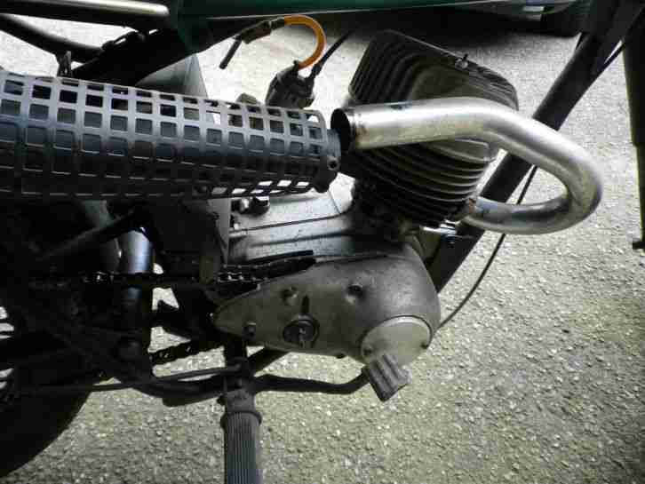 altes Motorrad, DKW, Auto Union, Motocross, Geländemotorrad