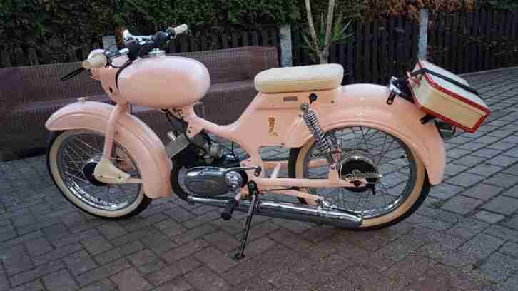 außergewöhnliche Simson Spatz SR4-1 - Bj. 1964 - Unikat - Oldtimer - Pinup