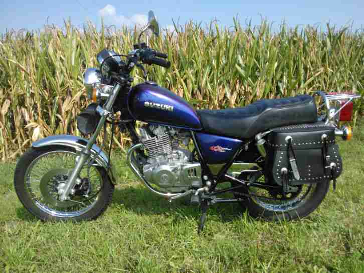 bildschöne suzuki gn 250 liebhaberfahrzeug ..