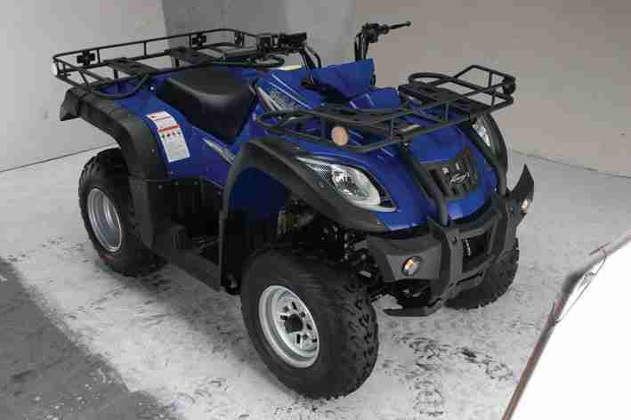 blau Crossfire Scout 250er AG Jagd ATV Quad