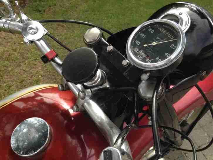 bsa A 7 von 1955