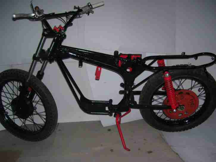 ca 40 Jahre alte Harley Davidson Oldtimer RARITÄT Scrambler Enduro Cross Hummer