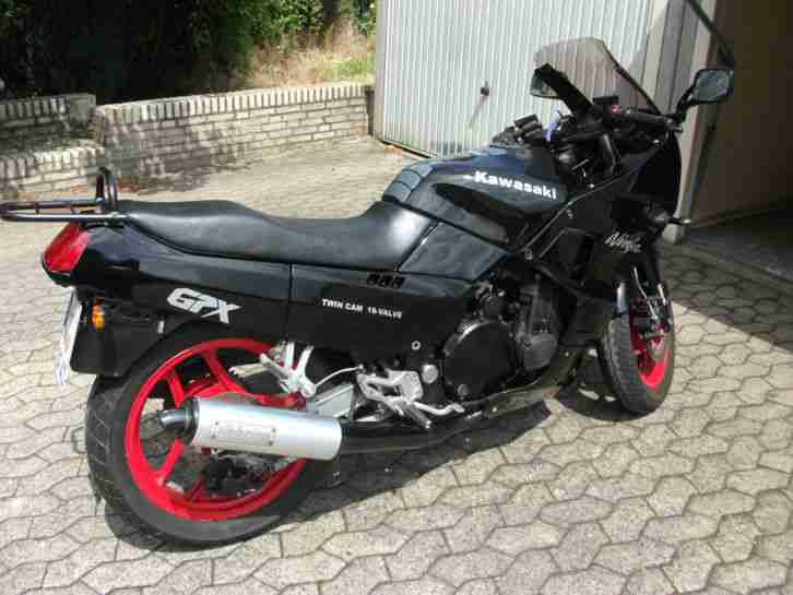 der motorrad ist in gutem zustand