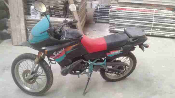 derbi senda 50ccm guter zustand selten ist mit dem autoführerschein oder 50er