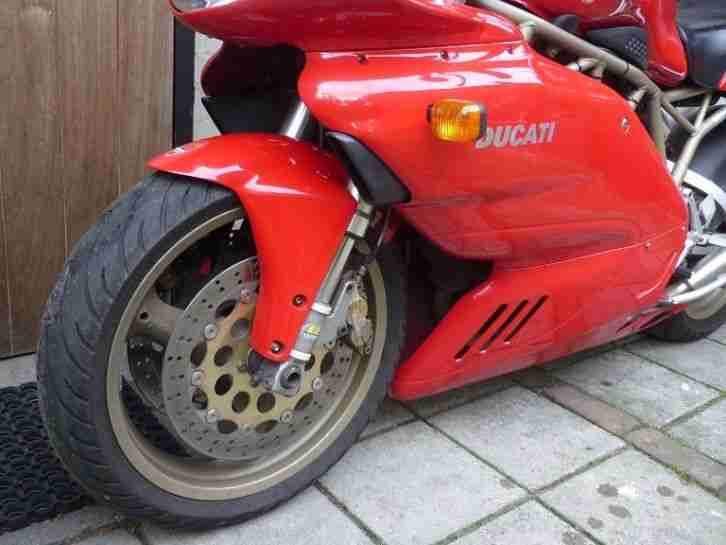 ducati 750 SS i.e. Supersport Ez: 7-2000' 55.869 km, Niederlande import