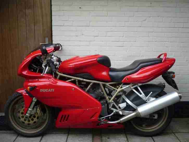ducati 750 SS i.e. Supersport Ez: 7-2000' 55.869 km, Niederlande import