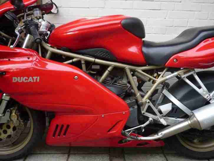 ducati 750 SS i.e. Supersport Ez: 7-2000' 55.869 km, Niederlande import