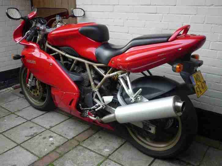 ducati 750 SS i.e. Supersport Ez: 7-2000' 55.869 km, Niederlande import