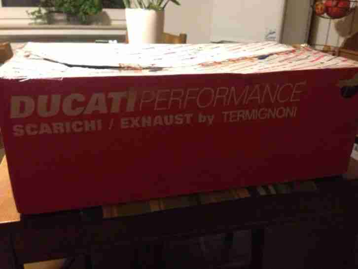 ducati hypermotard 796 Termignoni auspuff
