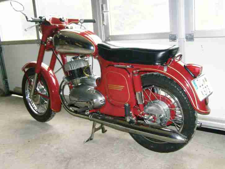 edle Jawa 350, kompl.retsuriert, tüv neu, fahrbereit, top