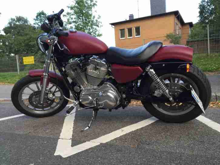 harley davidson sportster, Bordeaux matt