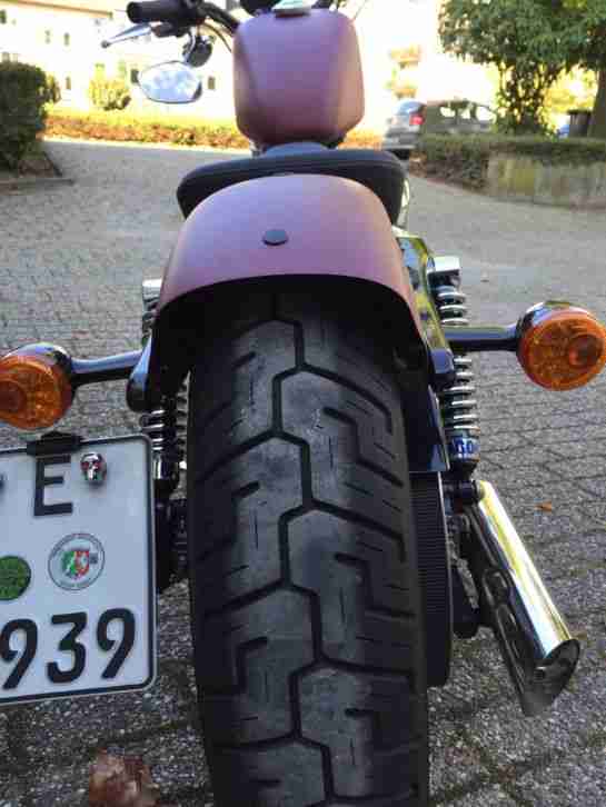 harley davidson sportster, Bordeaux matt