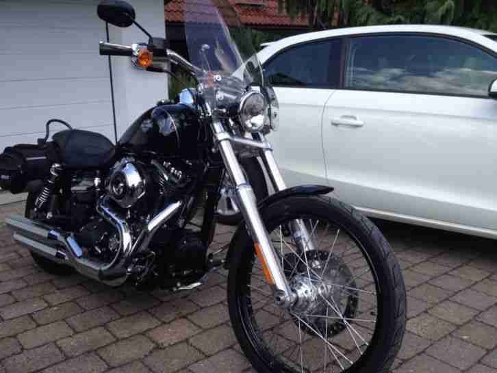 harley davidson wide glide 2012 schwarz