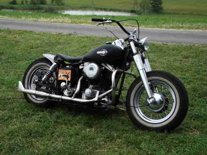 harley shovel bobber