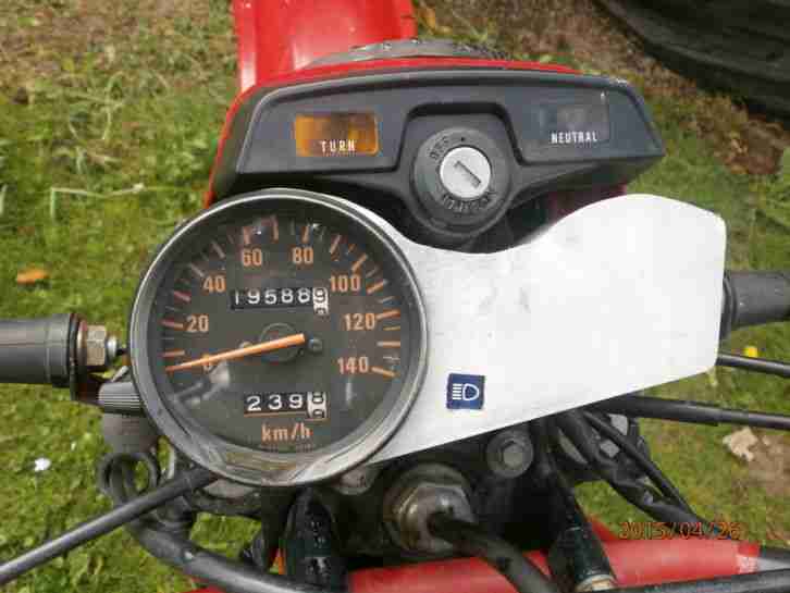 honda XL 500 bastler defekt