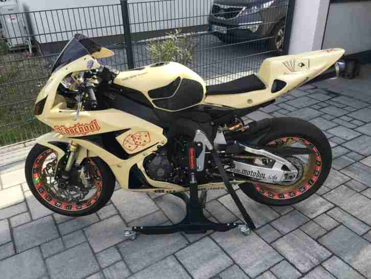 honda cbr 1000 rr sc57 Fireblade Rennmotorrad Öhlins Sliks Gabel Dynojet