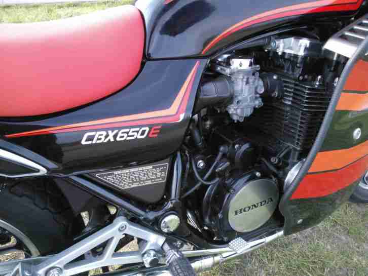 honda cbx 650 e mit pichler vollverkleidung baujahr 1987.. klassiker,rarität,