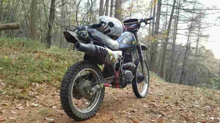 honda xl 500 R PD02 inkl.papiere und überholten motor.cross