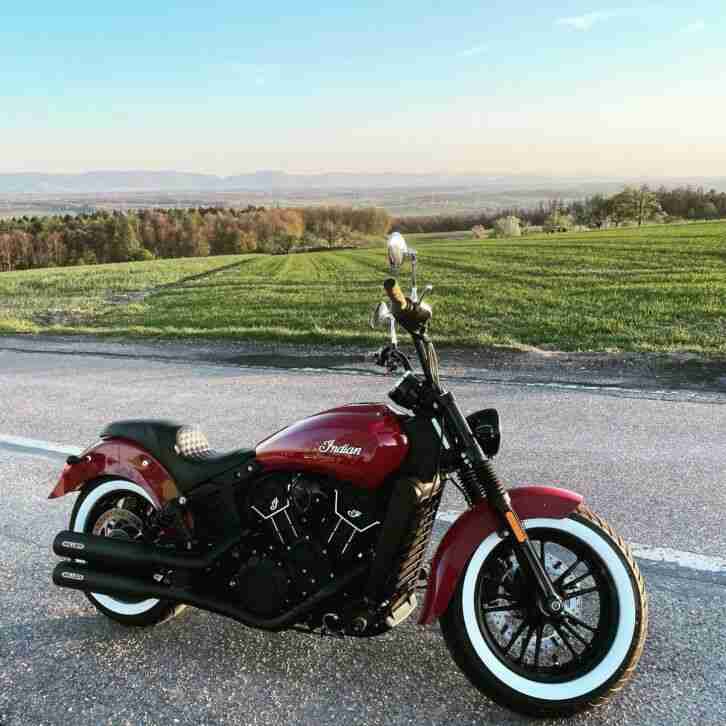 Indian Scout Sixty Viele Extras, Top Zustand