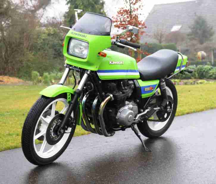 kawasaki Z1000 Eddie Lawson replica in superzustand mit deutscher brief 1983