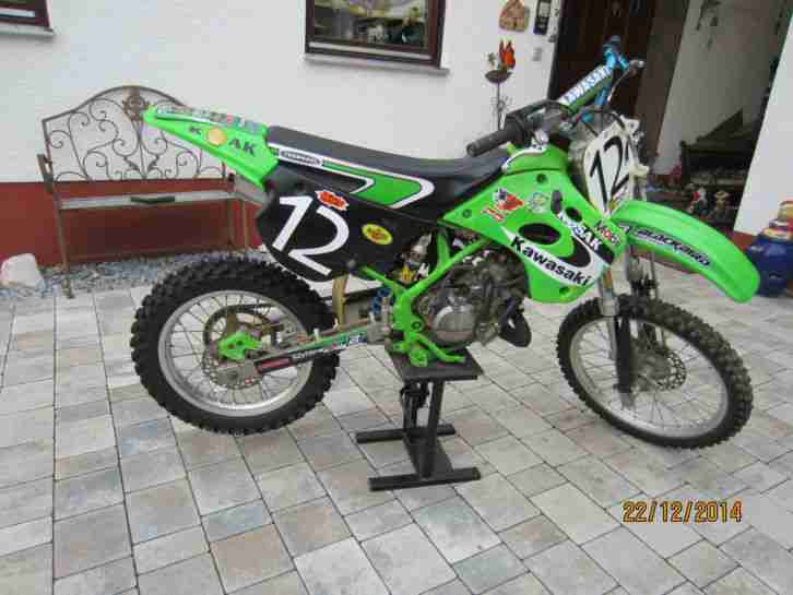 kawasaki kx 80 Vollcross grün