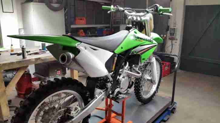 kawasaki kxf 250 bj 05 neu aufgebaut