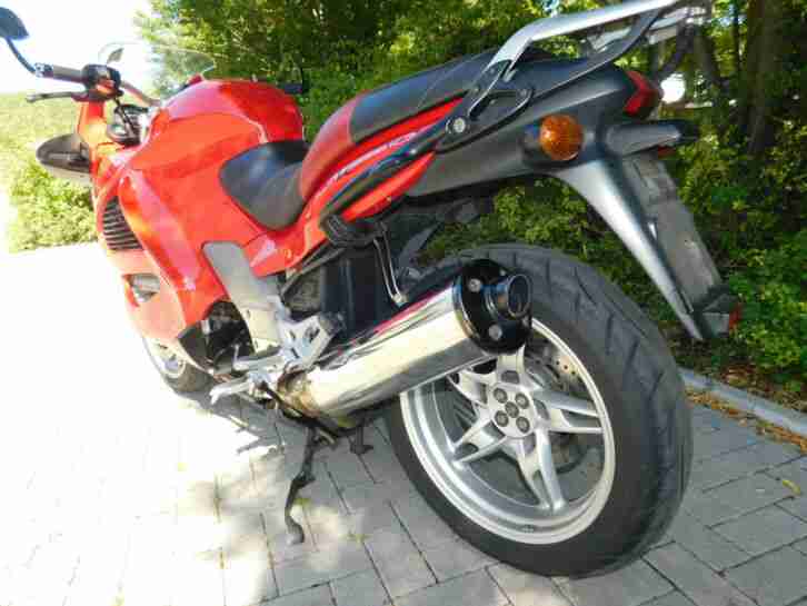 Knallrote BMW K 1200 RS zuverlässig, technisch gepflegt - mit Superbike-Lenker
