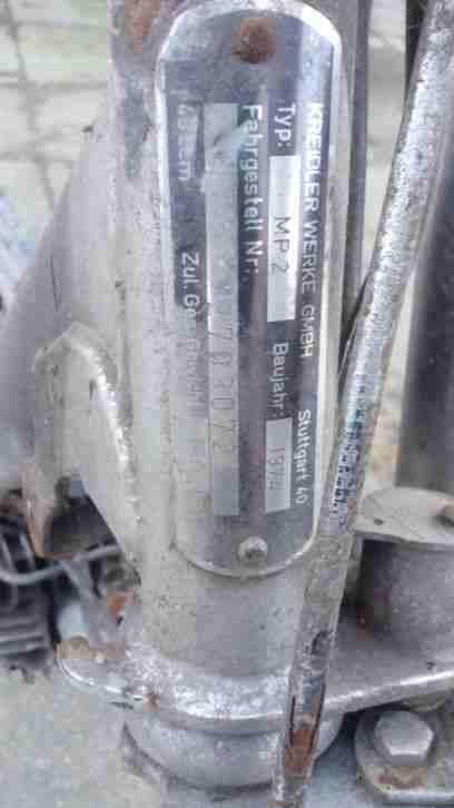 kreidler MP2 Baujahr 74