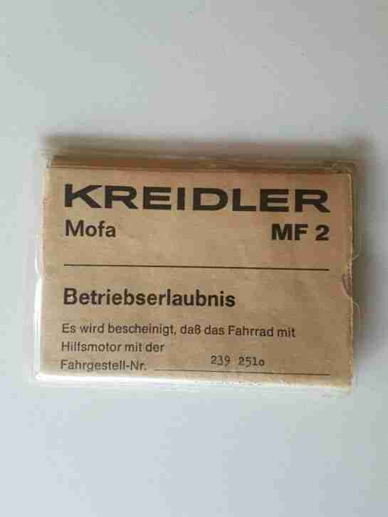kreidler mf 2
