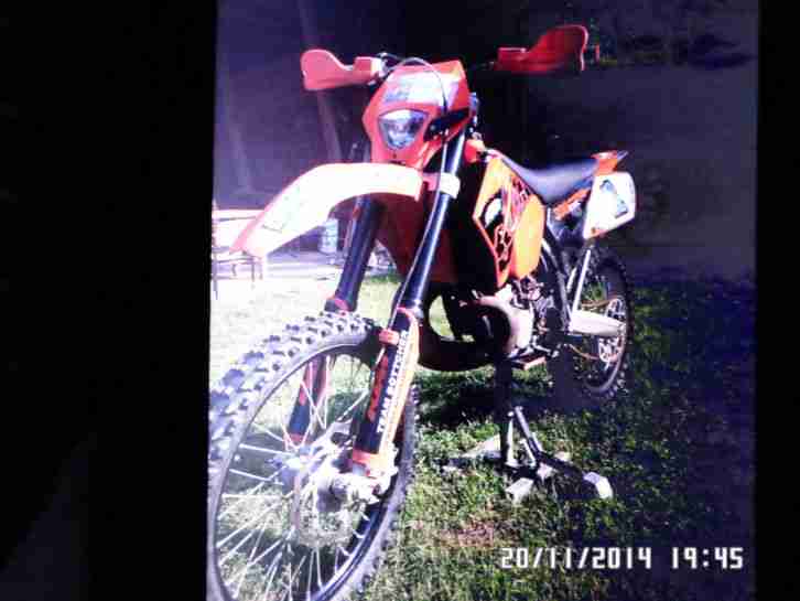 ktm 300 exc 78Ps,Farbe Orange-Schwarz