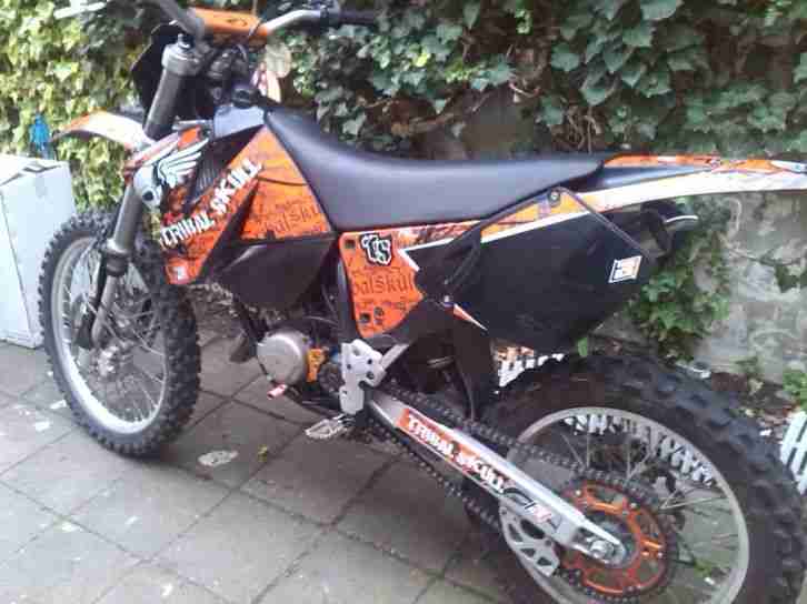 ktm exc 125 BJ 2000 auf SX umgebaut