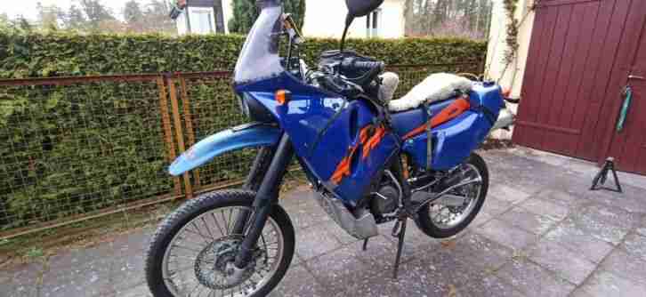 KTM LC4 640 Adventure, ideal fuer Fern- und Extremreisen