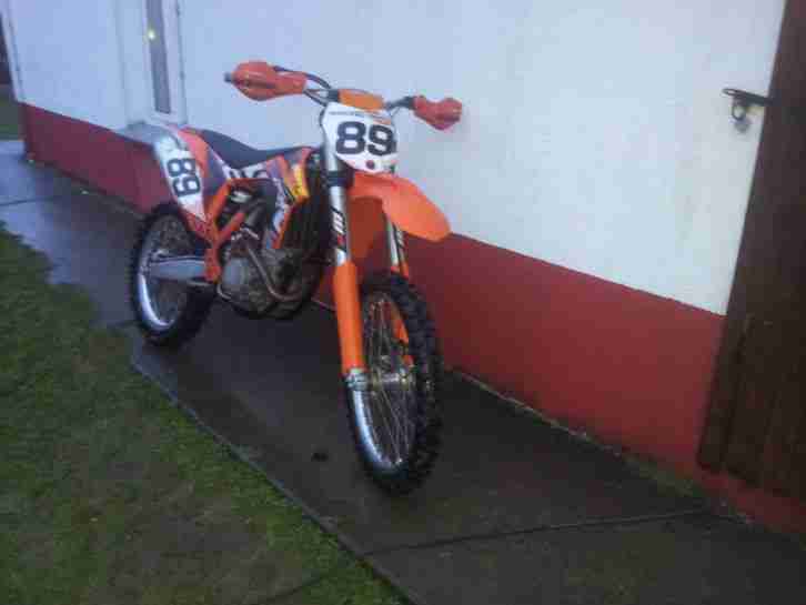 ktm sxf 250, baujahr 2011, motor vor acht stunden neu gemacht