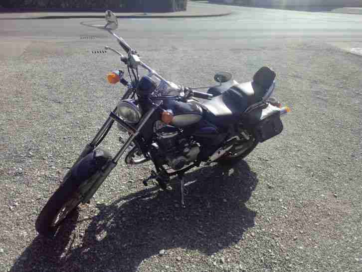 kymco Zing 125 chopper sissybar Satteltaschen