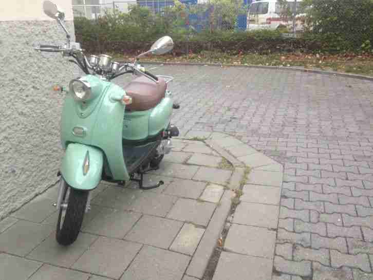 minimoto Kolibri, tuerkis, Roller, 2,4 KW