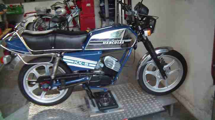 moped herkules bj.1987 farbe blau guter