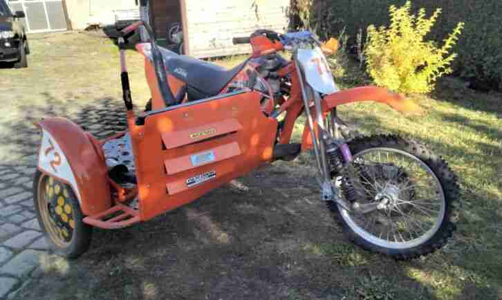 Motocross Gespann BSU mit Zabel Motor