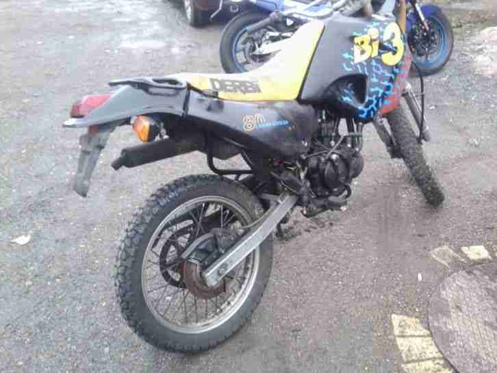 motorrad 2 stück 1x chopper 125ccm 1x cross 80ccm