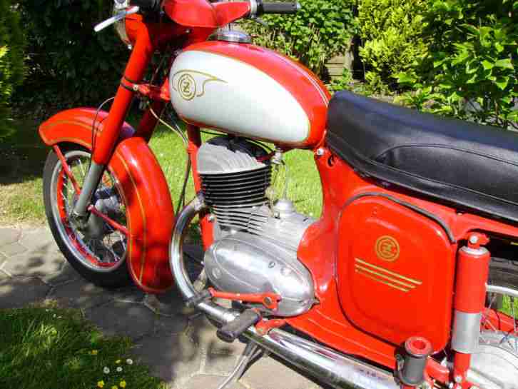 motorrad Jawa/CZ 250 Typ 455/05 De Luxe