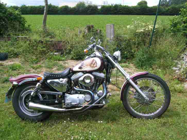 motorrad harley davidson sportster