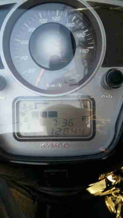 motorrad kymco unfall