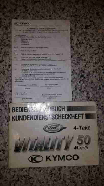 motorroller Kymco Vitality 50 T 4