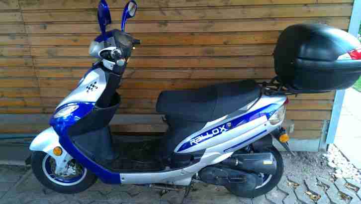 motorroller rallox blau/silber für Bastler