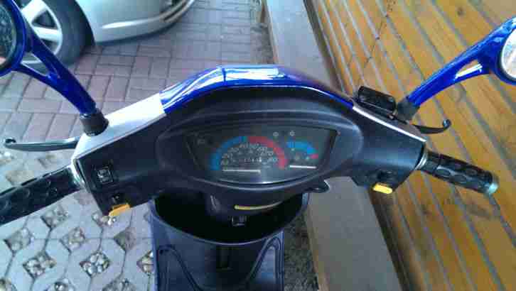 motorroller rallox blau/silber für Bastler