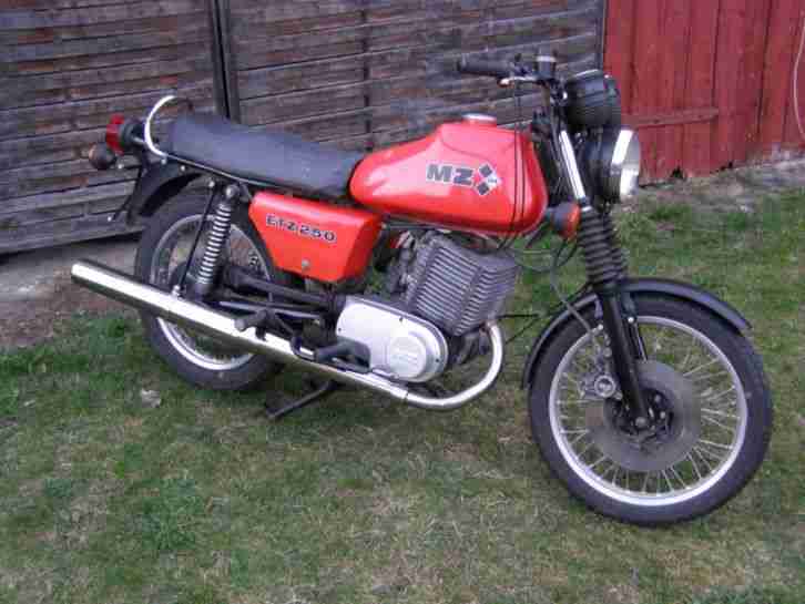 mz etz 250 fast vollständig original