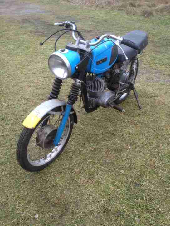 mz ts 125 mit 150 Motor
