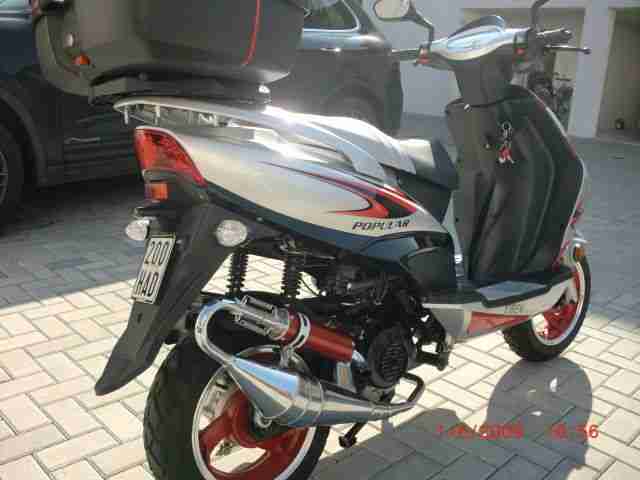 neuwertiger Roller 50 ccm Yiben Popular YB50QT-9 Scooter