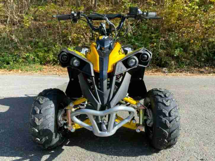 Nitro Kinder Elektro Quad Avenger 1200 Watt 48V bürstenloser Motor gelb