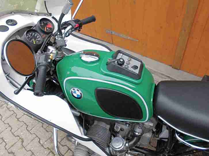 orig Motorrad Krad BMW R 60/6 Polizei Oldtimer H-Kennzeichen TÜV neu Einzelstück